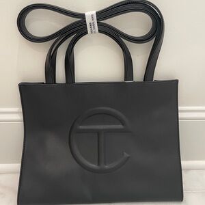 Telfar Medium shopper: black (sold out on Telfar)